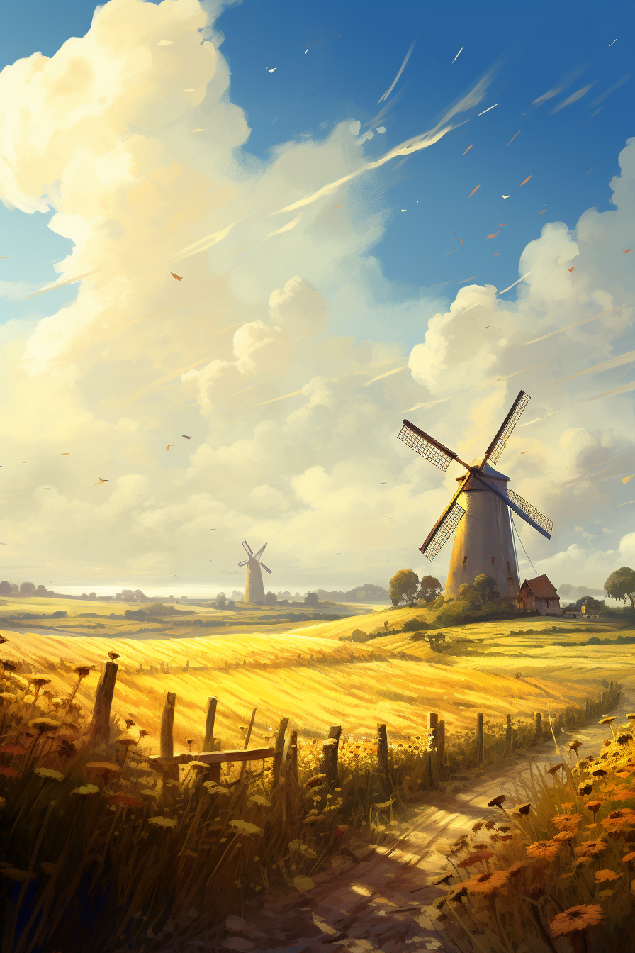 Illustration zur Ballade «Erntelied»
